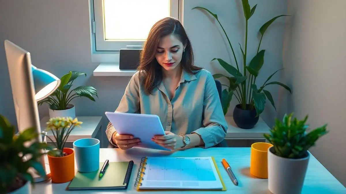 Como organizar sua rotina e ambiente de trabalho