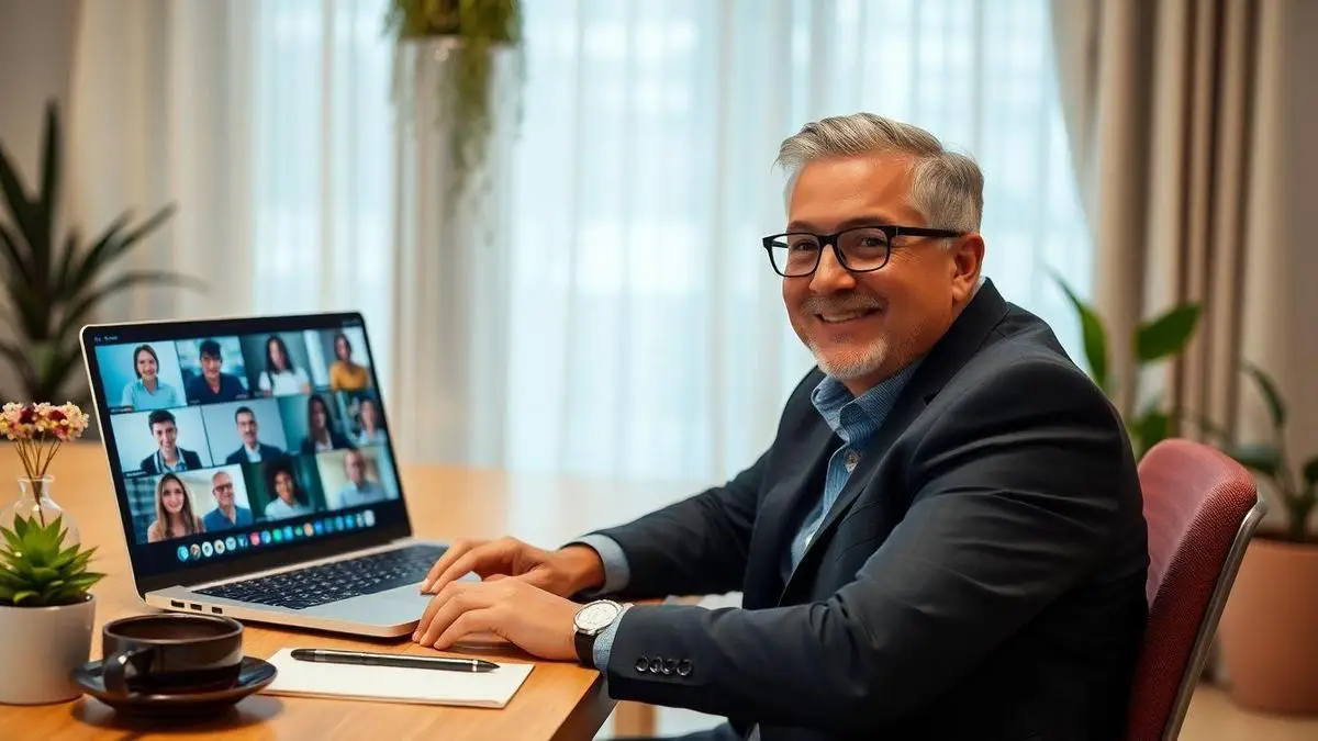 Como se destacar em reuniões online